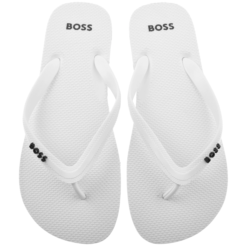Hugo Boss BOSS Tracy Flip Flops White
